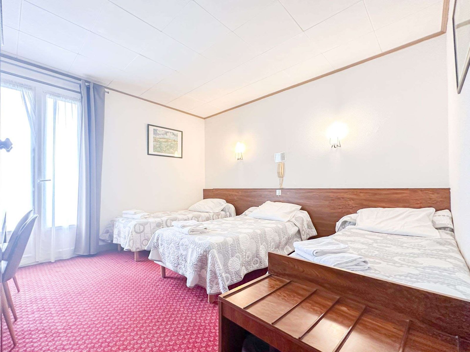 Hôtel Du Gave Lourdes chambre triple